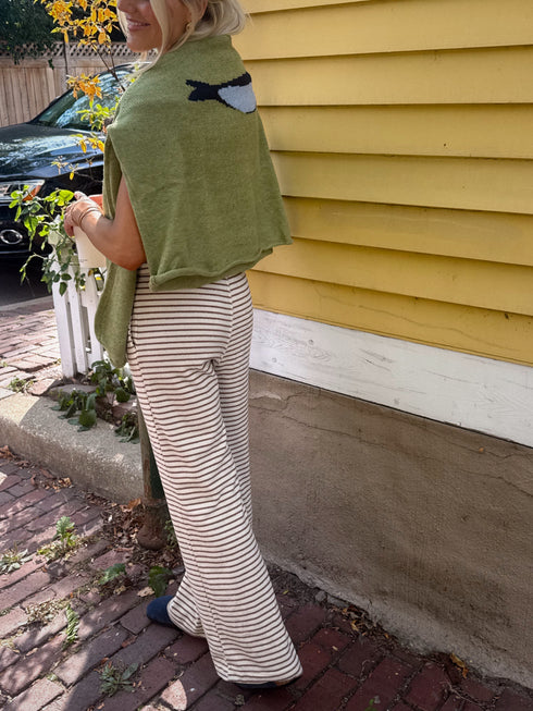 Nantucket Striped Pant // Driftwood
